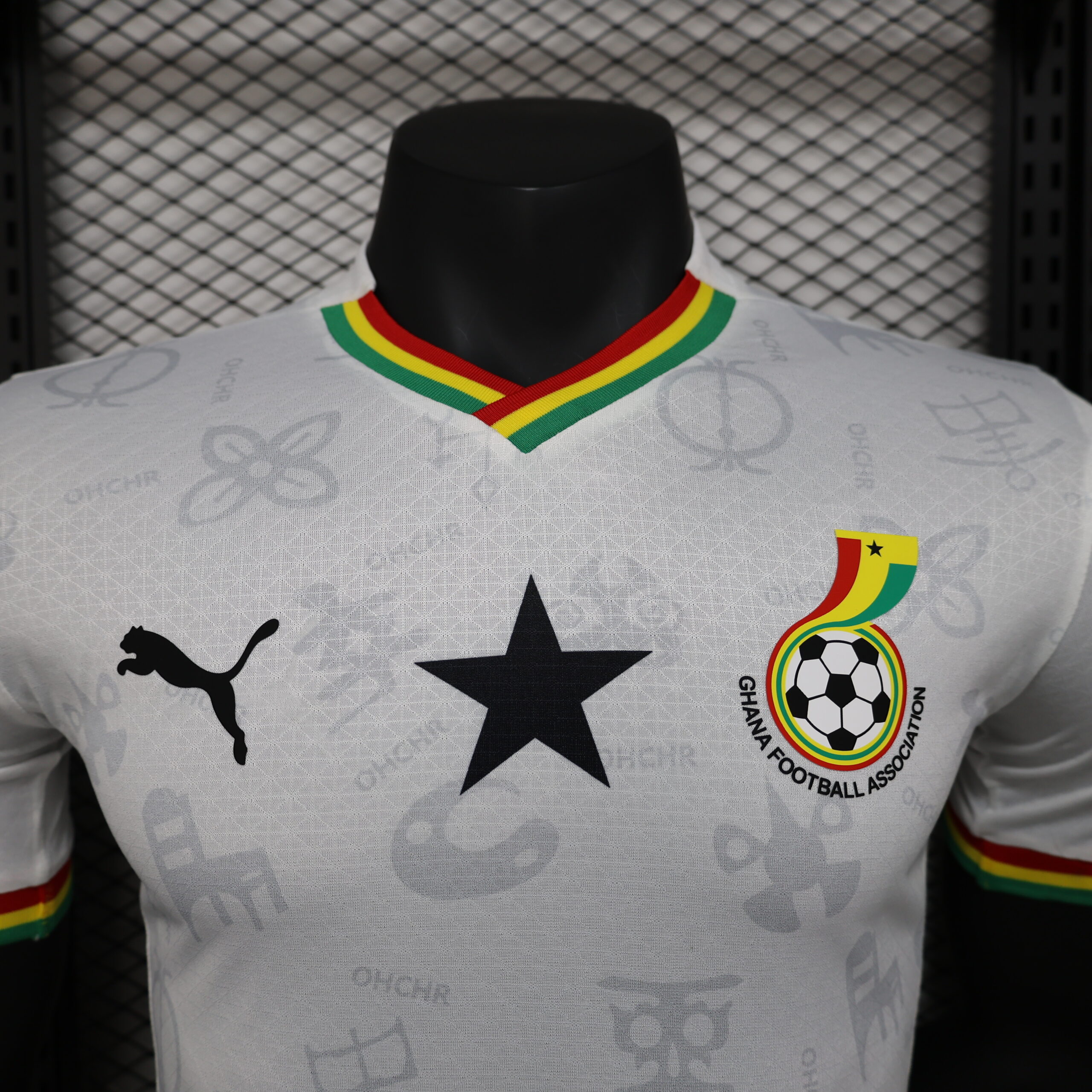 2025 Player Version Ghana National Home Football Shirt 1:1 Thai Quality - 图片 2