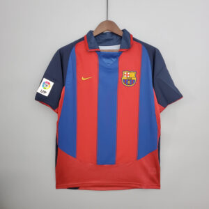 2003/2004 Retro Barcelona Home Football Shirt 1:1 Thai Quality