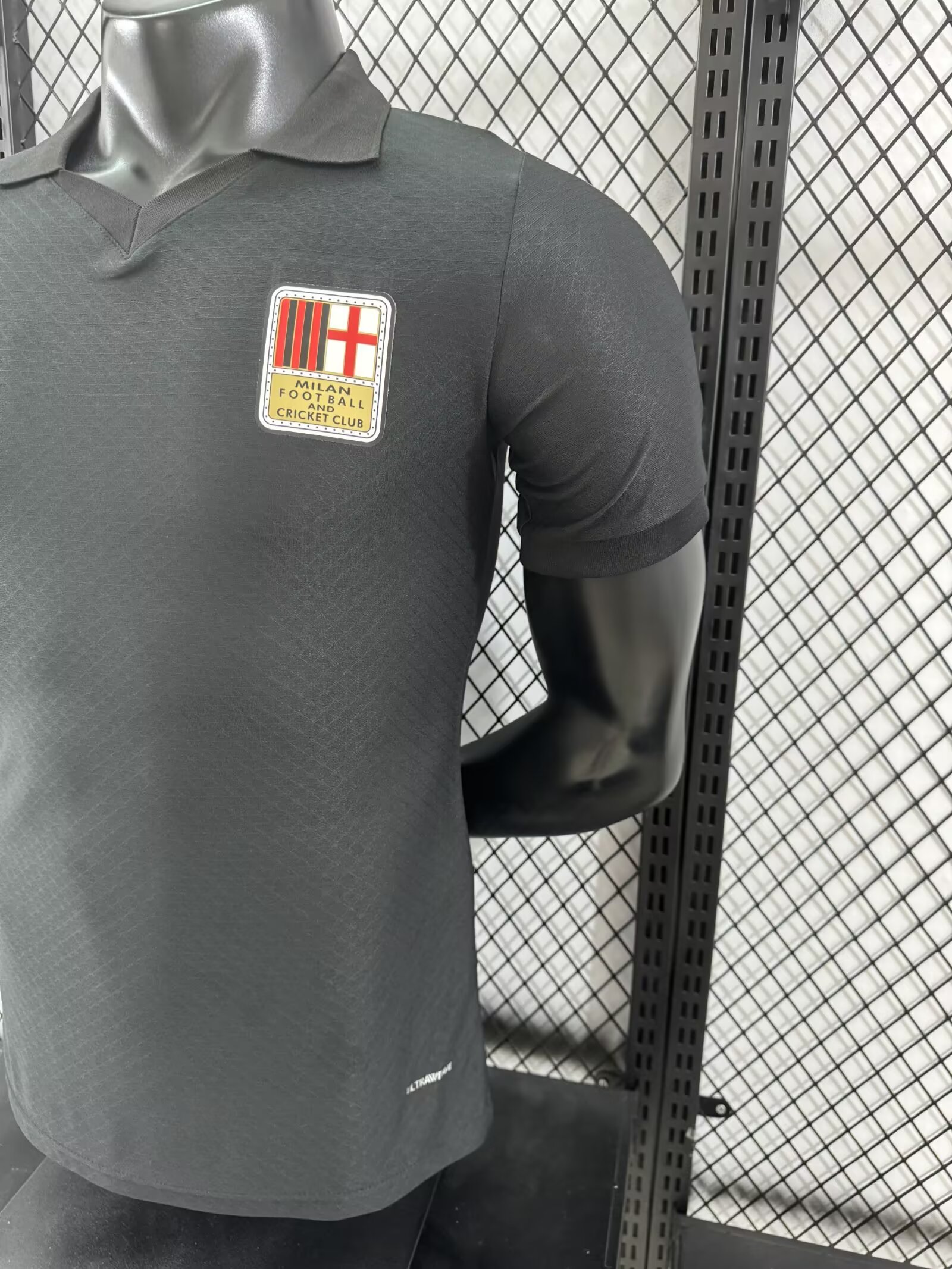 2024/2025 Player Version AC Milan 125th Anniversary Edition Black Football Shirt 1:1 Thai Quality - 图片 6