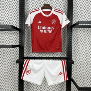 2025/2026 Arsenal Home Football Shirt 1:1 Thai Quality Kids Size