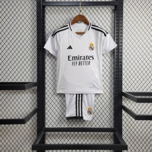 2024/2025 Real Madrid Home Football Shirt 1:1 Thai Quality Kids Size
