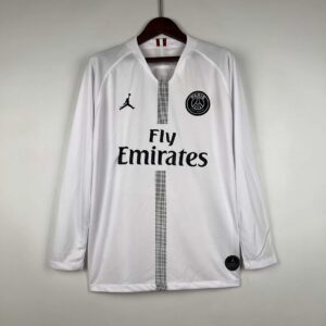2018/2019 Retro Long Sleeve Psg Paris Saint-Germain Away Football Shirt1:1 Thai Quality
