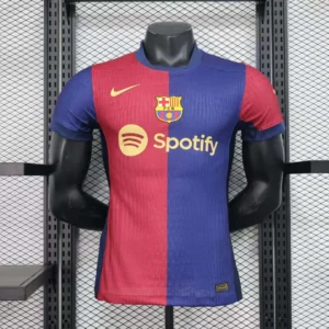 2024/2025 Player Version Barcelona Home Football Shirt 1:1 Thai Quality (With Sponsor)
