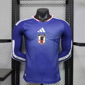 2026 Long Sleeve Player Version Japan Home Football Jersey 1:1 Thai Quality