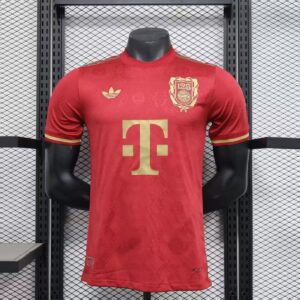 2025/2026 Player Version Bayern Munich 125th Anniversary Edition Red Football Shirt 1:1 Thai Quality