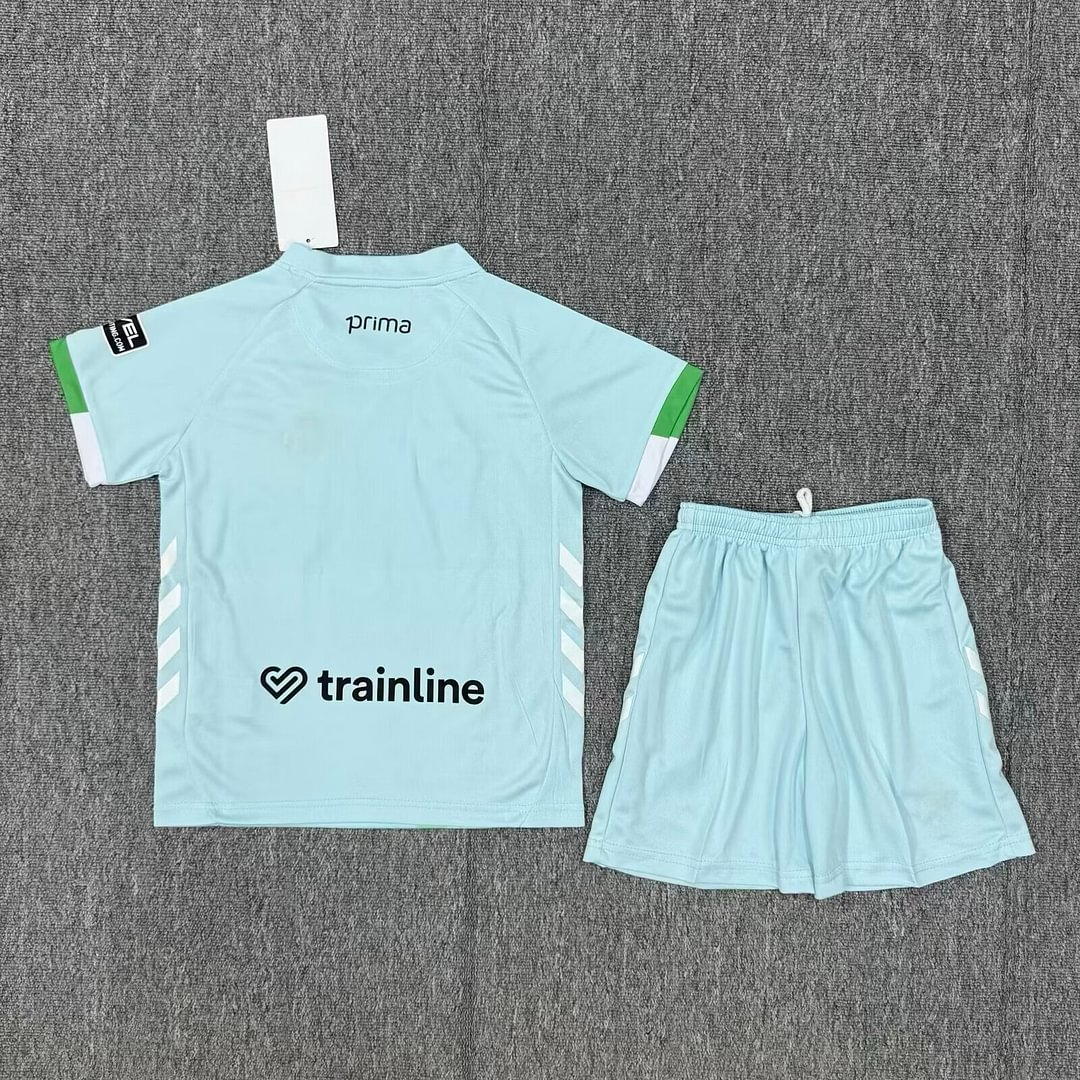 2025/2026 Real Betis Away Football Shirt 1:1 Thai Quality Kids Size - 图片 2