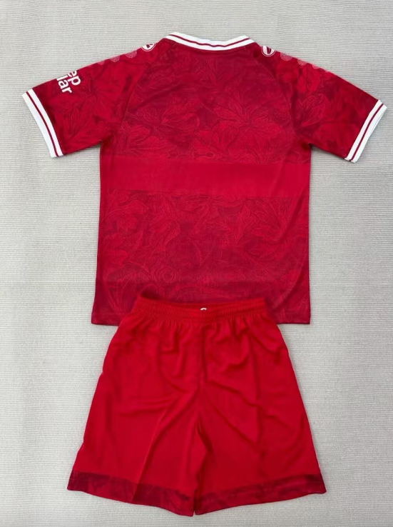 2025/2026 VfB Stuttgart Away Football Jersey 1:1 Thai Quality Kids Size - 图片 2