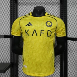 2025/2026 Player Version Al-Nassr Home Football Shirt 1:1 Thai Quality