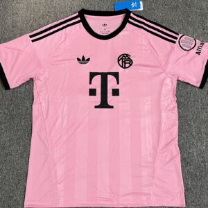 2025/2026 Bayern Munich Goalkeeper Pink Football Shirt 1:1 Thai Quality