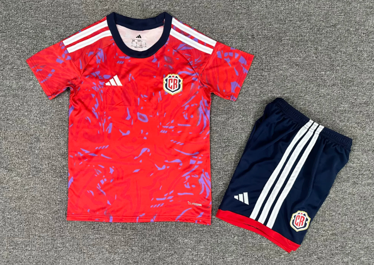 2026 Costa Rica National Team Home Football Shirt 1:1 Thai Quality Kids Size