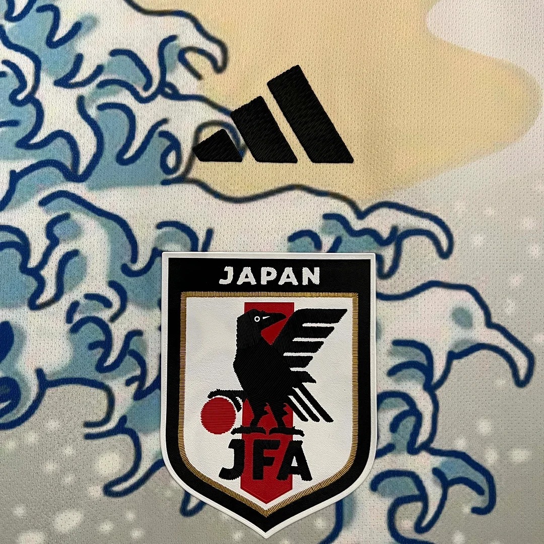 2024 Japan Surf Special Edition White Football Jersey 1:1 Thailand Quality - 图片 3