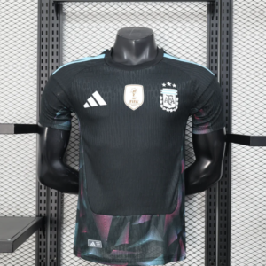 2026 Player Version Argentina Goalkeeper Black Soccer Jersey 1:1 Thai Quality