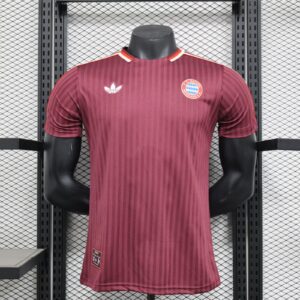 2025/2026 Player Version Bayern Munich Special Edition Crimson Football Shirt 1:1 Thai Quality