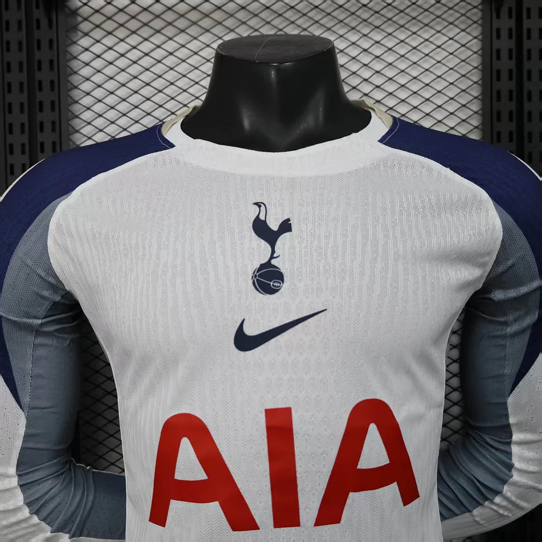 2025/2026 Long Sleeve Player Version Tottenham Home Football Shirt 1:1 Thai Quality - 图片 3