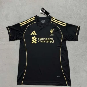 2025/2026 Liverpool Special Edition Black Soccer Jersey 1:1 Thai Quality