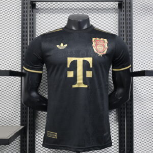 2025/2026 Player Version Bayern Munich 125th Anniversary Edition Black Football Shirt 1:1 Thai Quality
